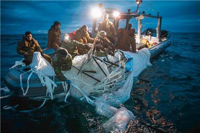 Bergung des chinesischen Ballons: Was US-Jets am Wochenende abgeschossen haben, bleibt unklar
