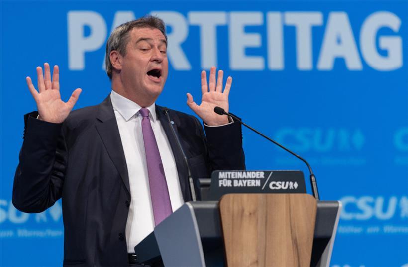 Berlin? Da will Markus Söder keinen Posten mehr, schon gar nicht als Kanzlerkandidat der Union, auf dass er nachher auch noch gewählt wird …
