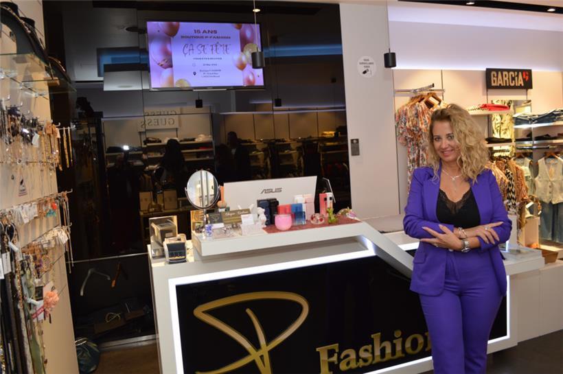 Besitzerin Paulo Dos Santos in ihrem Geschäft in der Ettelbrücker Fußgängerzone
