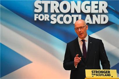 Besonnenheit im aufgewühlten Nationalistenlager: Der neue SNP-Vorsitzende John Swinney gilt als ausgeglichen
