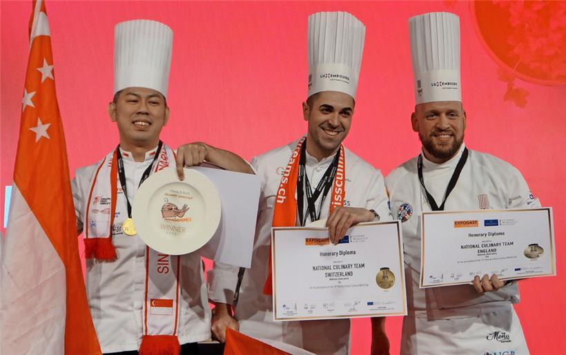 „Best Show Piece“: die Eidgenossen hatten auch hier die Nase vorn vor Singapur u...