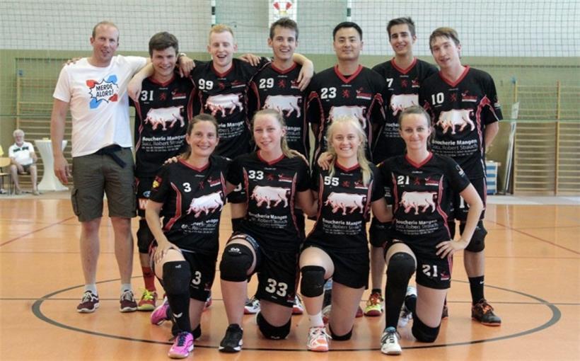 Bettendorf gilt als der nationale Indiaca-Überflieger: Diese Truppe schnappte sich 2019 die Coupe de Luxembourg in der Mixed-Kategorie
