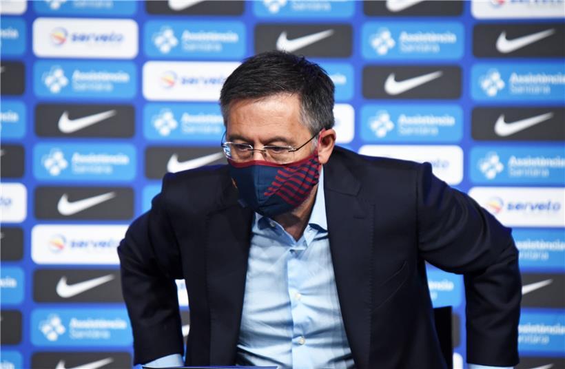 Bevor er ging, ließ er die Fußballwelt spekulieren und grübeln: Ex-Barça-Präsident Josep Bartomeu
