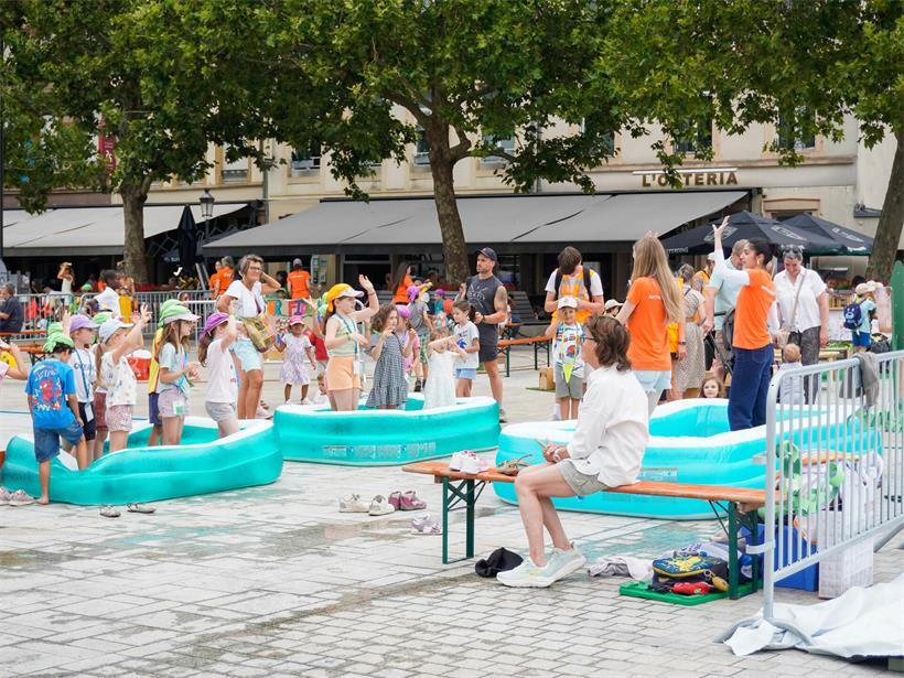Luxemburg-Stadt verwandelt sich in einen großen Spielplatz 