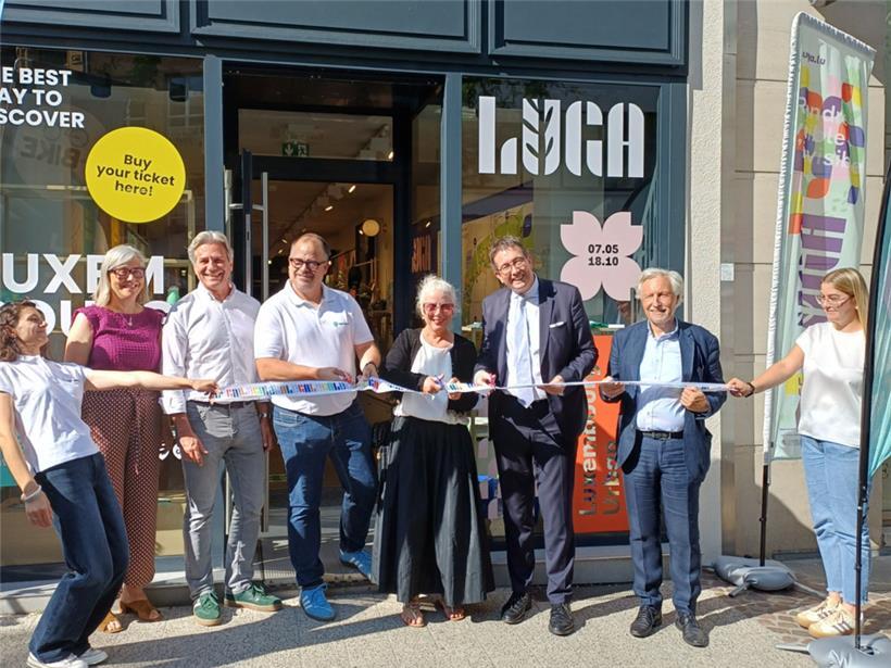 LUGA und Sightseeing.lu eröffnen Pop-up-Store in der Hauptstadt 