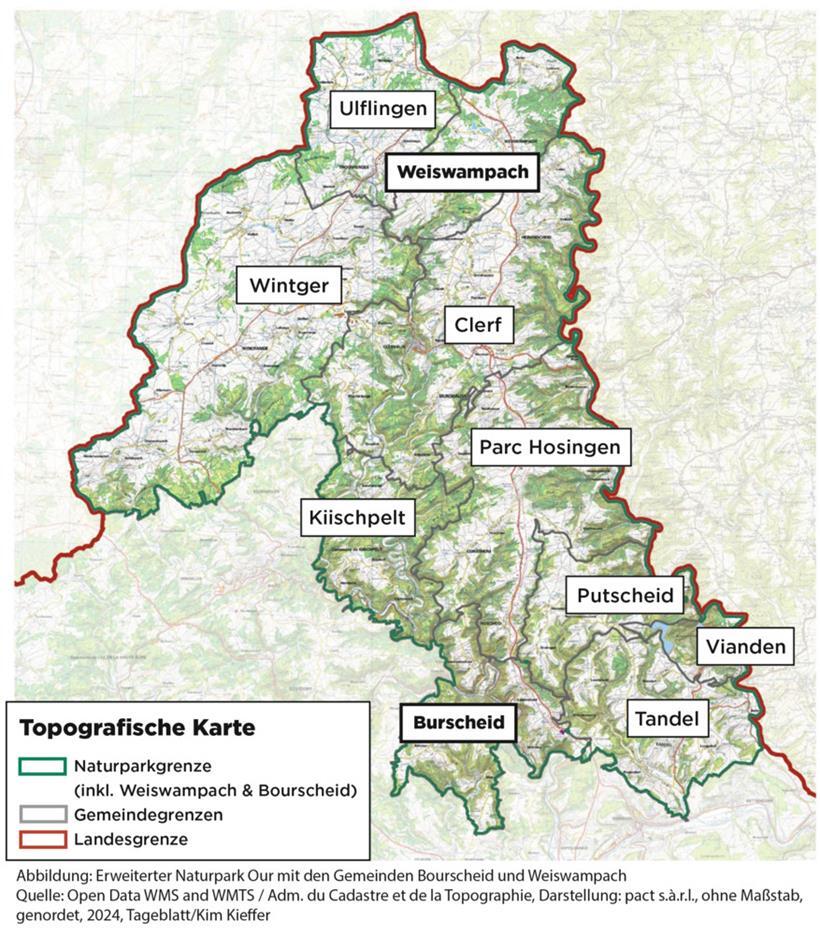 Wie die Erweiterung und Erneuerung vom Naturpark Our aussieht 