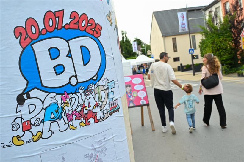 Comic-Fans erobern Contern: Eindrücke vom BD-Festival 