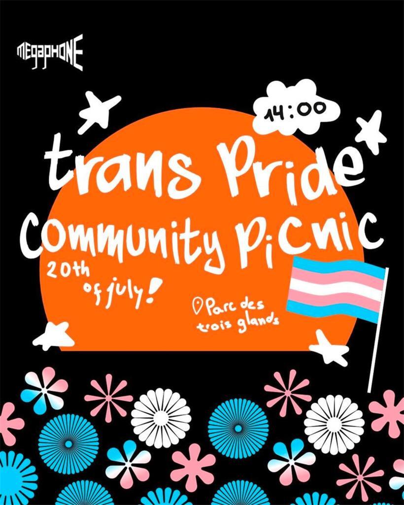 Megaphone organisiert Picknick in Solidarität mit Trans-Personen 