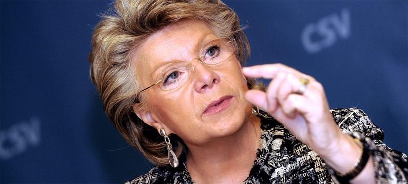 Sie kann alles: Die 14 Jobs der Viviane Reding 