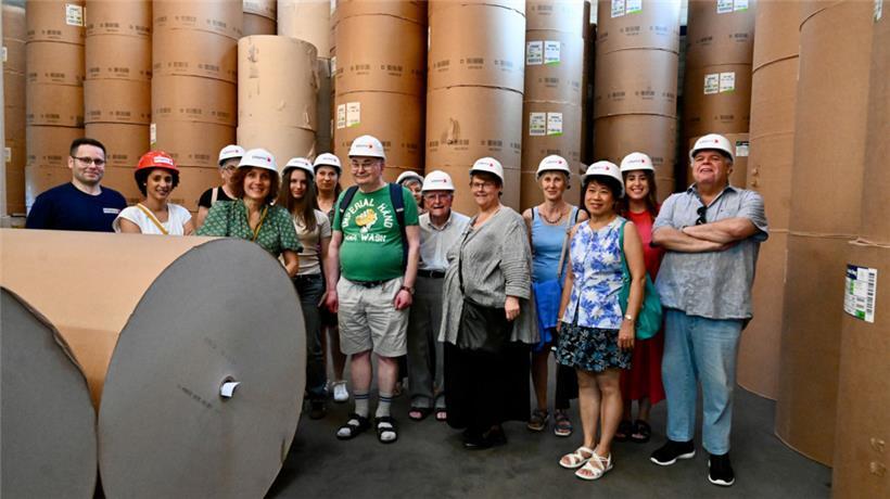 Der „Mosaïque Club“ besucht die Editpress-Druckerei 