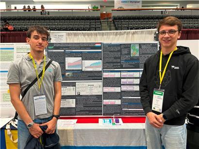 Luxemburger Schüler gewinnen Silbermedaille in den USA