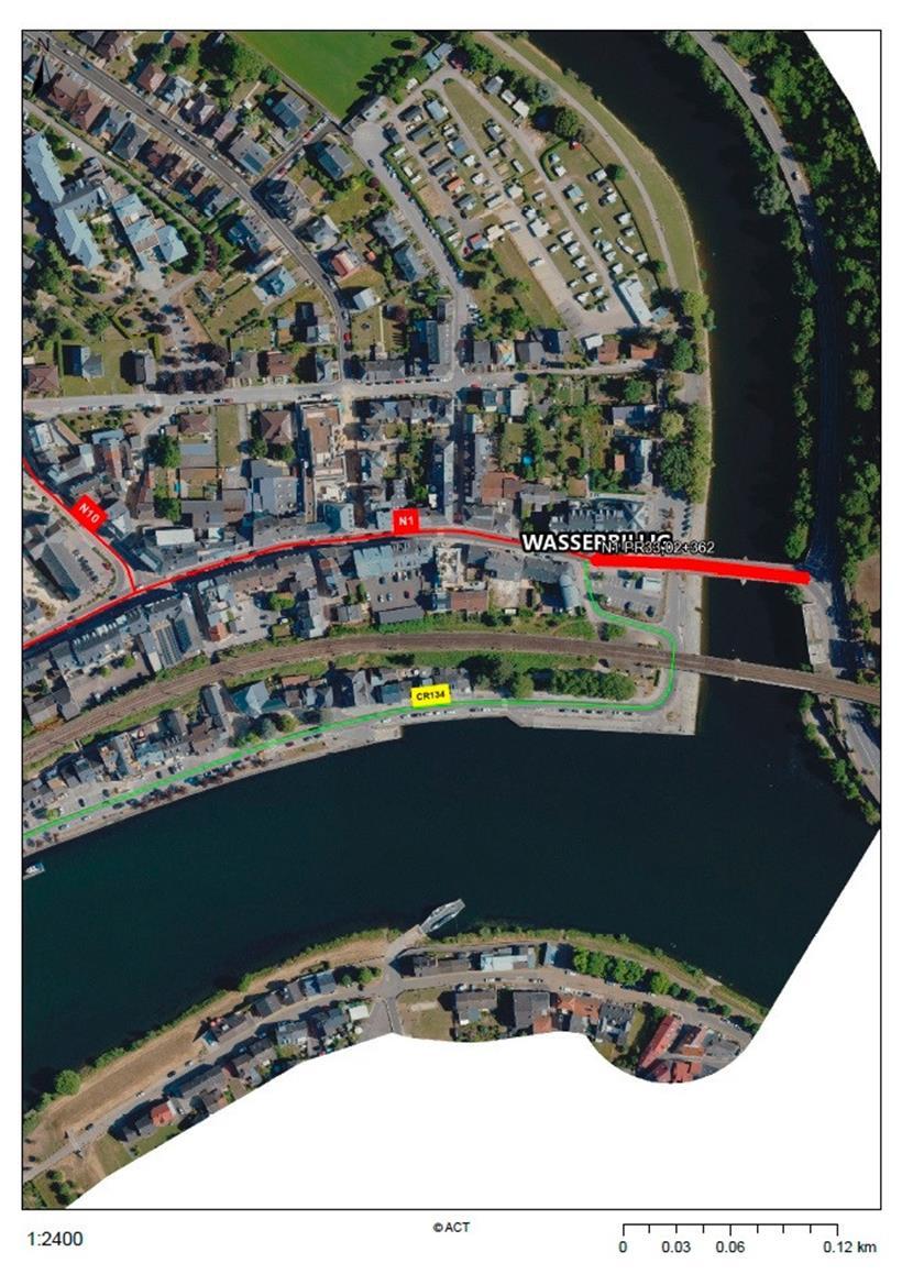 Nach tödlichem Unfall: Grenzbrücke bei Wasserbillig wird am Mittwoch gesperrt 