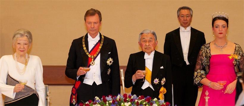 Großherzog Henri beim Galadinner des Kaiserhauses – die Fotos 