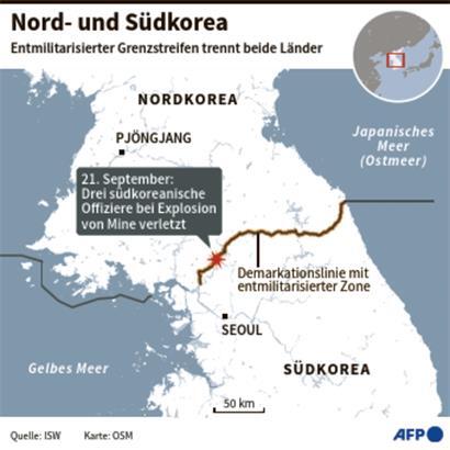Südkorea wirft Norden Verletzung von Waffenstillstand vor
