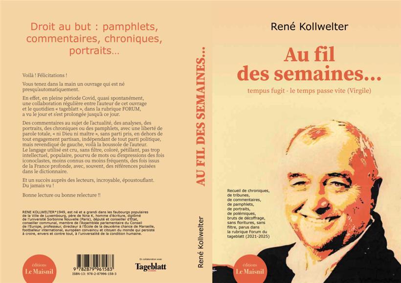 „Au fil des semaines …“: Réflexions à l’occasion de la sortie d’un livre du soussigné début juin 