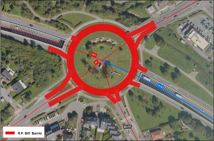 Straßenbauverwaltung meldet dreitägige Sperrung des Kreisverkehrs „Biff“  