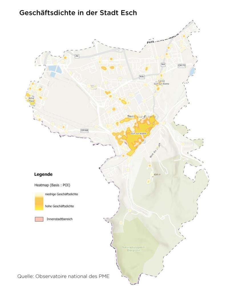 Die Geschäftswelt in Esch: Weniger Leerstand, aber auch weniger Einzelhandel 