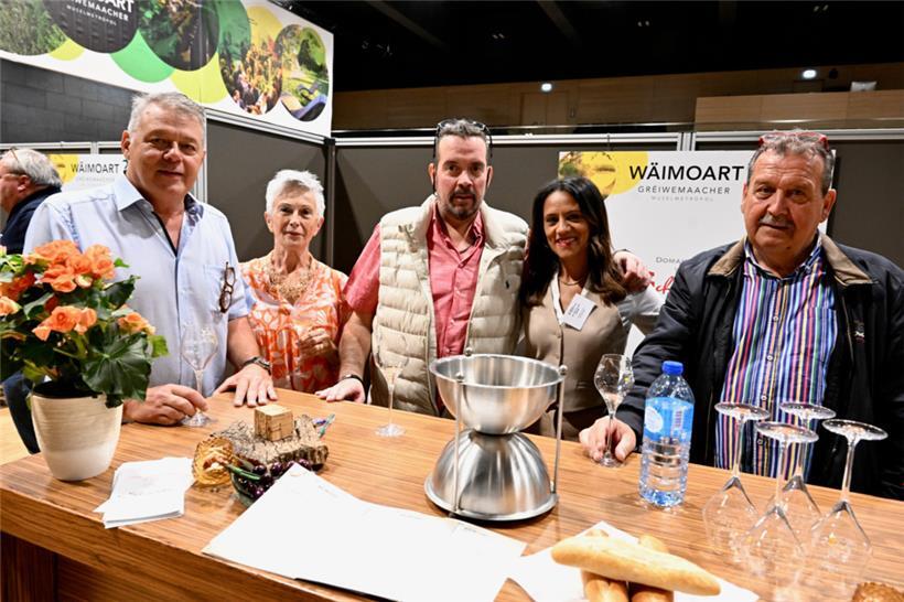 Das Tageblatt auf dem 93. „Maacher Wäimoart“: Weinverkostung im neuen Kulturzentrum 