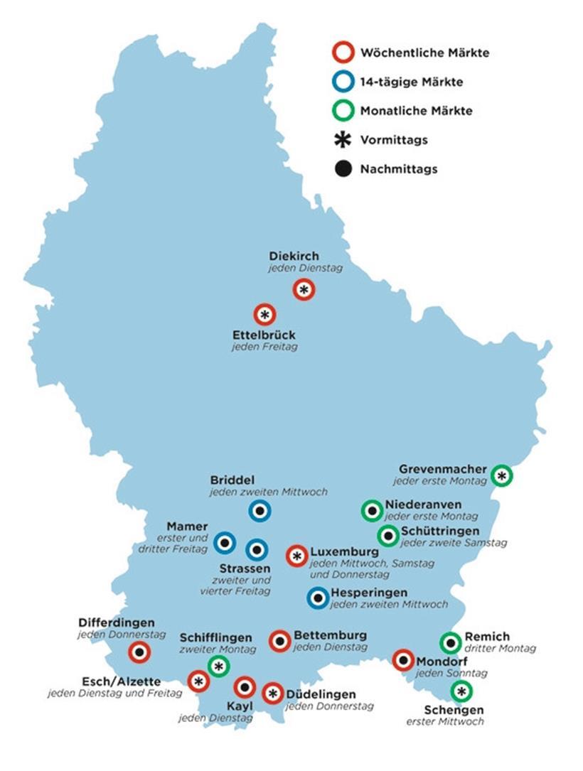 Wie Wochenmärkte den Stadtkern beleben 