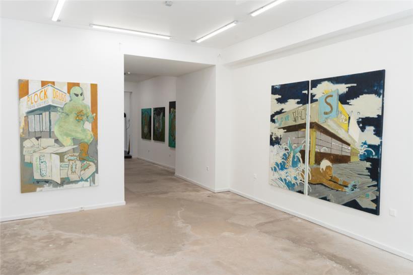 Rundgang durch Luxemburgs Galerien: Claude Viallat, Max Dauphin und Desplanques/Miltgen 