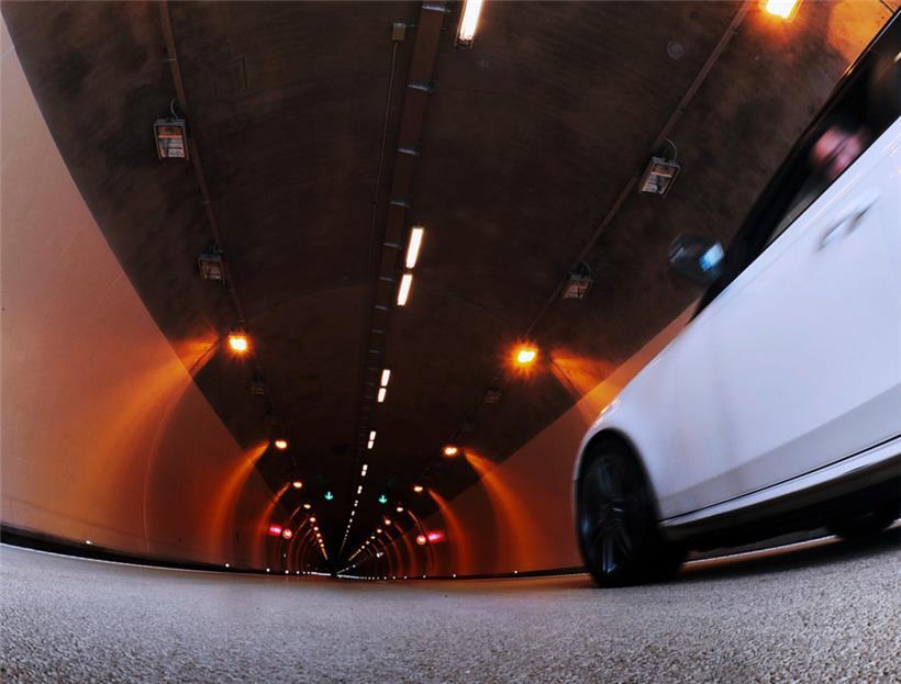Tunnel Mersch auf der A7 am Sonntag gesperrt 