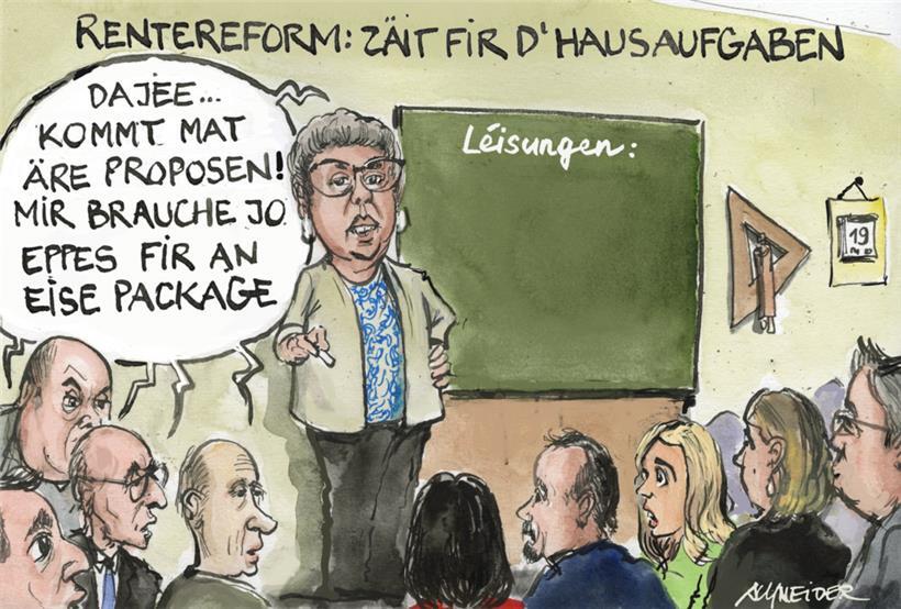 Politische Kreativität und mangelndes Leadership: Ein differenzierter Blick auf die Luxemburger Rentendebatte 