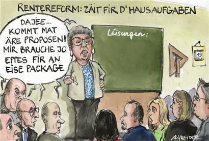 Politische Kreativität und mangelndes Leadership: Ein differenzierter Blick auf die Luxemburger Rentendebatte