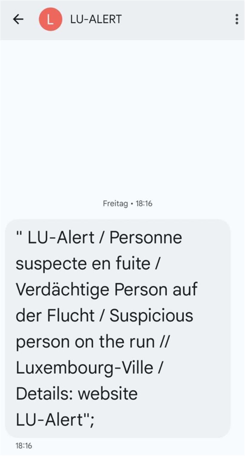 Kritik an LU-Alert-Meldung: Warum die Polizei die Warnung am Freitag herausgegeben hat 