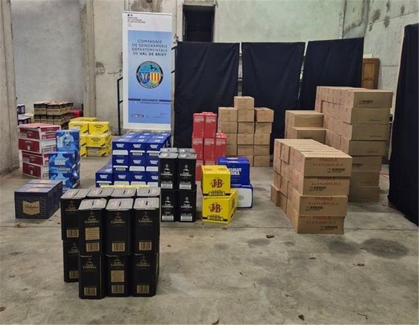 Schmuggler mit Alkohol aus Luxemburg im Wert von 54.000 Euro erwischt 