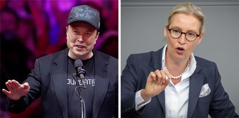 Elon Musk überlässt Alice Weidel die größte Bühne der Welt  