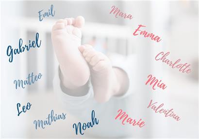 Das waren 2024 die Top-Babynamen in Luxemburg