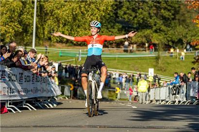 Marie Schreiber, ee sympathescht Cyclocross- Meedche mat ganz vill Talent a Pepps