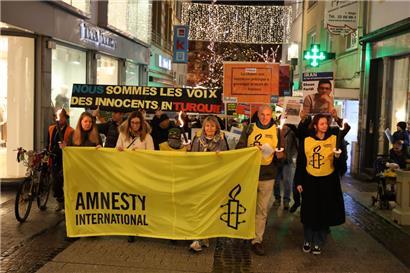 Amnesty International: Marsch für Menschenrechte