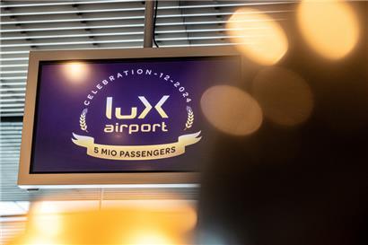 Lux-Airport bricht Rekord: Erstmals fünf Millionen Passagiere in einem Jahr