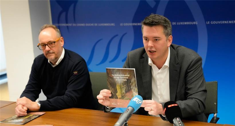 Wirtschaftsminister Delles stellt neues Konzept für nachhaltigen Tourismus vor 