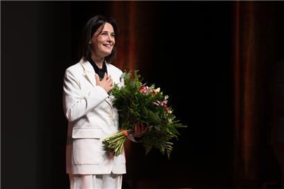 Désirée Nosbusch erhält den Kulturpreis der Stadt Esch