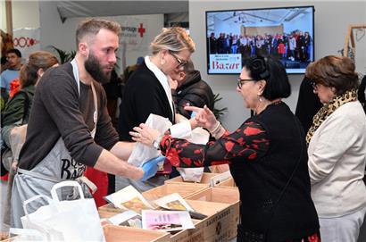 Im Zeichen der Geselligkeit und der Solidarität: Der Basar der „Croix-Rouge“