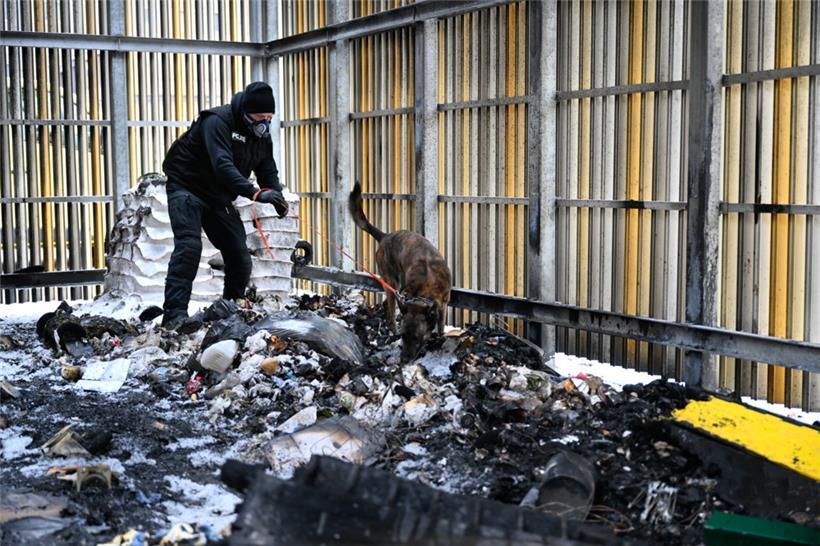 Nach dem Brand im Müllraum der Internationalen Schule in Differdingen 