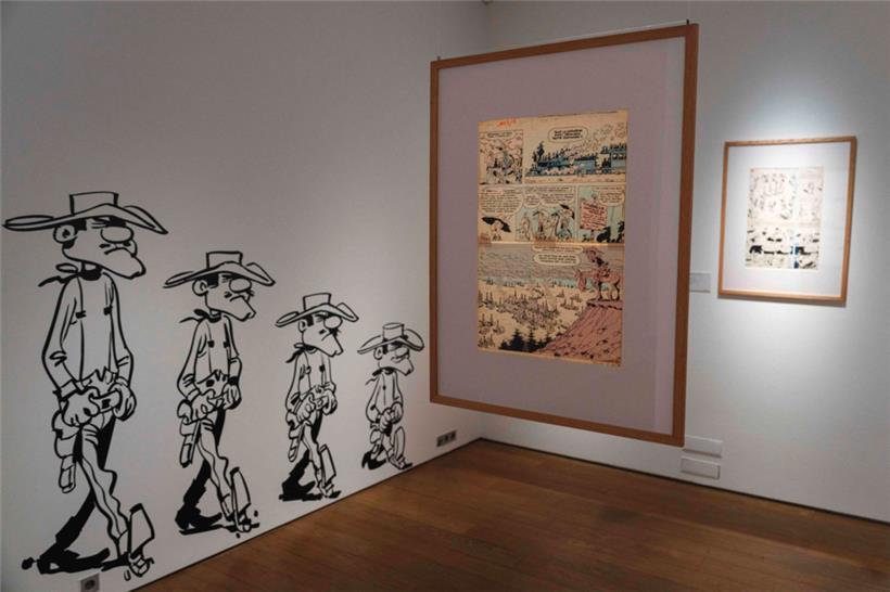Lucky-Luke-Originale erzielen bei Auktion 2,2 Millionen Euro 