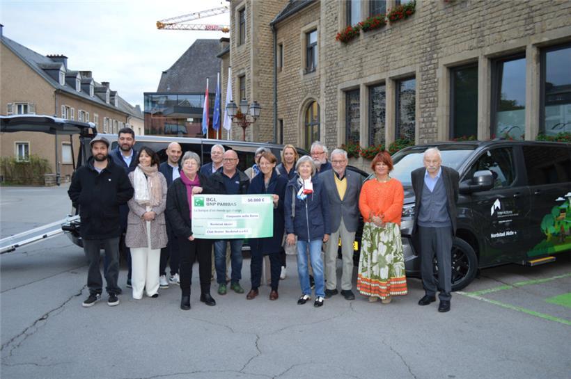 Zwei Minibusse und 50.000 Euro für „Nordstad Aktiv+“ 