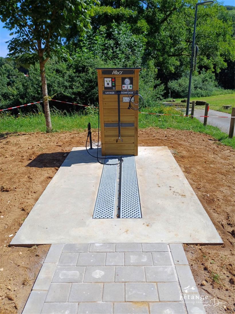 Rodange richtet neue Fahrradwaschstation ein 