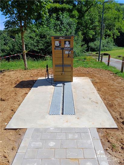 Rodange richtet neue Fahrradwaschstation ein