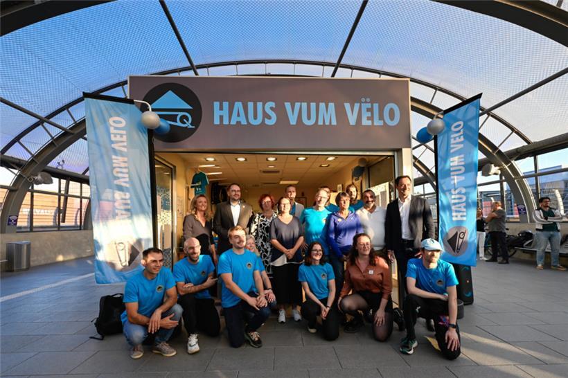 Das „Haus vum Vëlo“ wurde offiziell eröffnet 