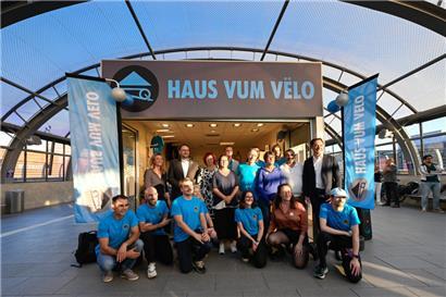 Das „Haus vum Vëlo“ wurde offiziell eröffnet