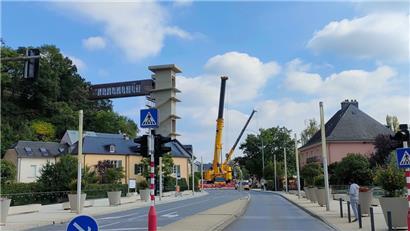 Hesperingen installiert neue „Passerelle“
