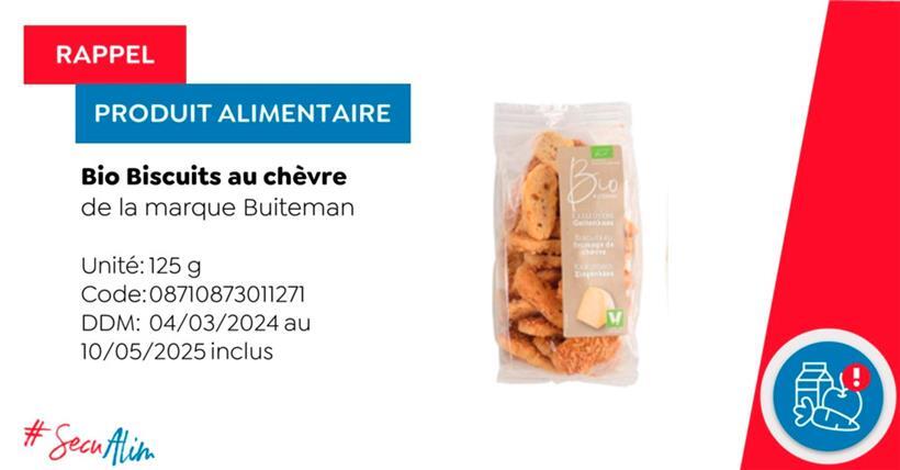 Diverse Käsekekse enthalten möglicherweise metallähnliche Fremdkörper 