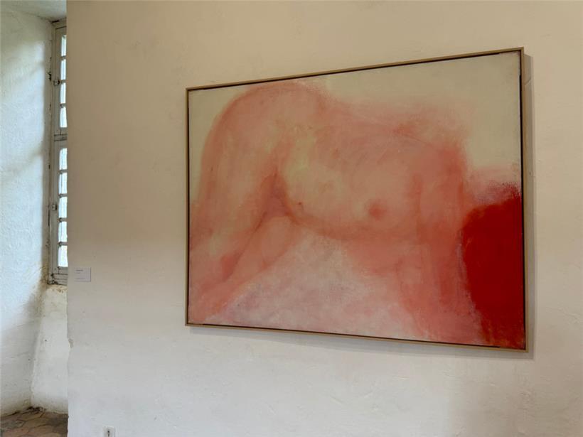 Une transe de la couleur: Les peintures de Claude Garache au Château de Ratilly 