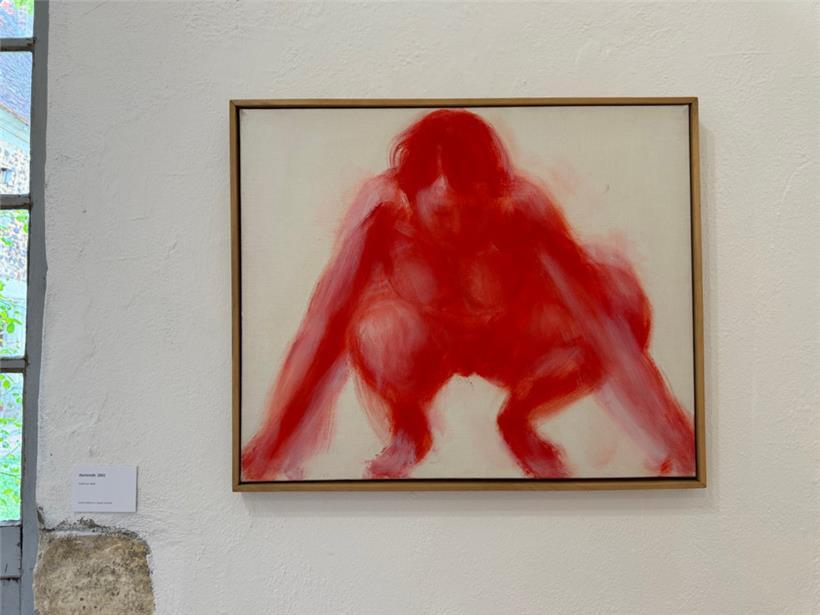 Une transe de la couleur: Les peintures de Claude Garache au Château de Ratilly 