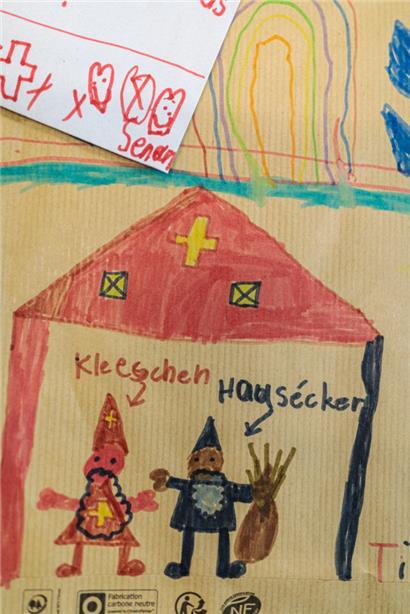 Post ruft Kinder dazu auf, eine offizielle „Kleeschen“-Briefmarke zu zeichnen