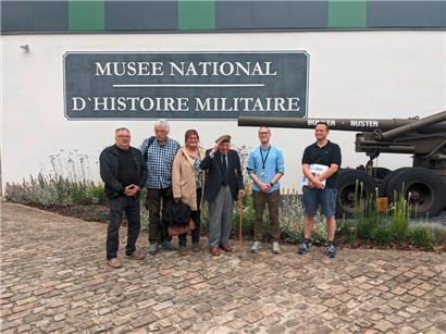 99-jähriger Kriegsveteran besuchte das MNHM